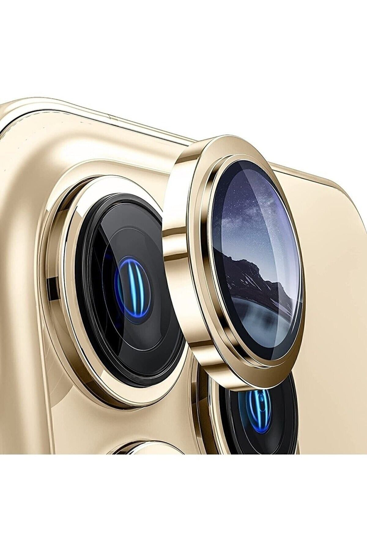 Iphone 14 Pro / 14 Pro MaxUyumlu Prof Kamera Lens Koruyucu Tam Ko