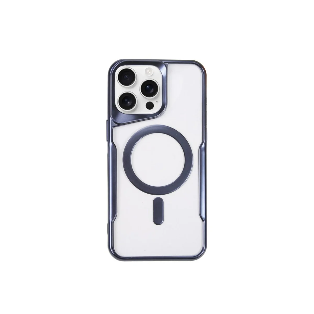 iPhone 14 Pro Boyi Magsafe Silikon Kapak - Lacivert ve Premium Koruma