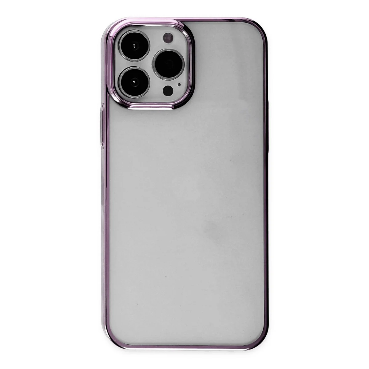 iPhone 14 Pro Element Silikon Kılıf - Lila (Sert Kenarlar, Güvenli Koruma)