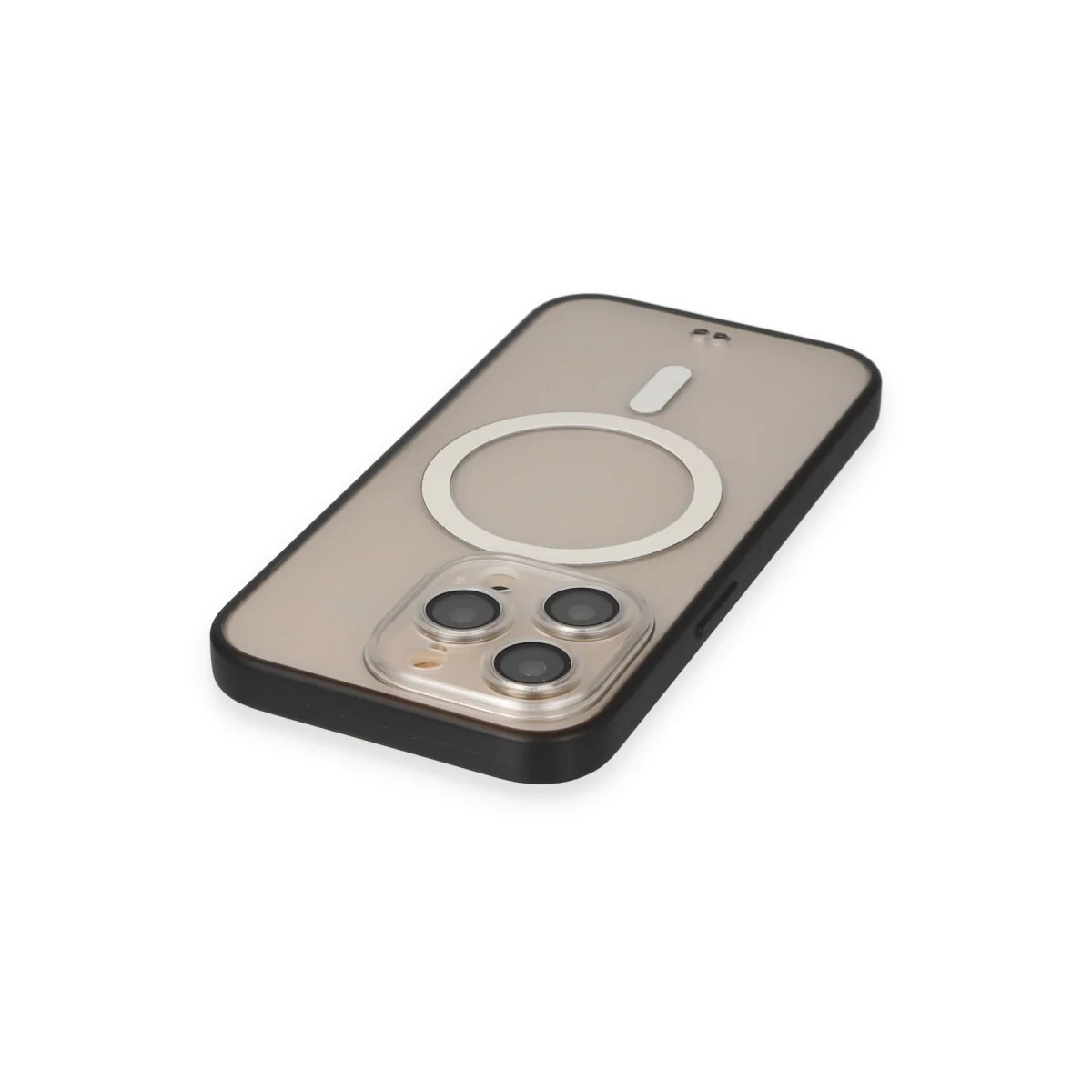 iPhone 14 Pro Grand Magneticsafe Kılıf - Siyah, Magnetik ve Şık Koruma