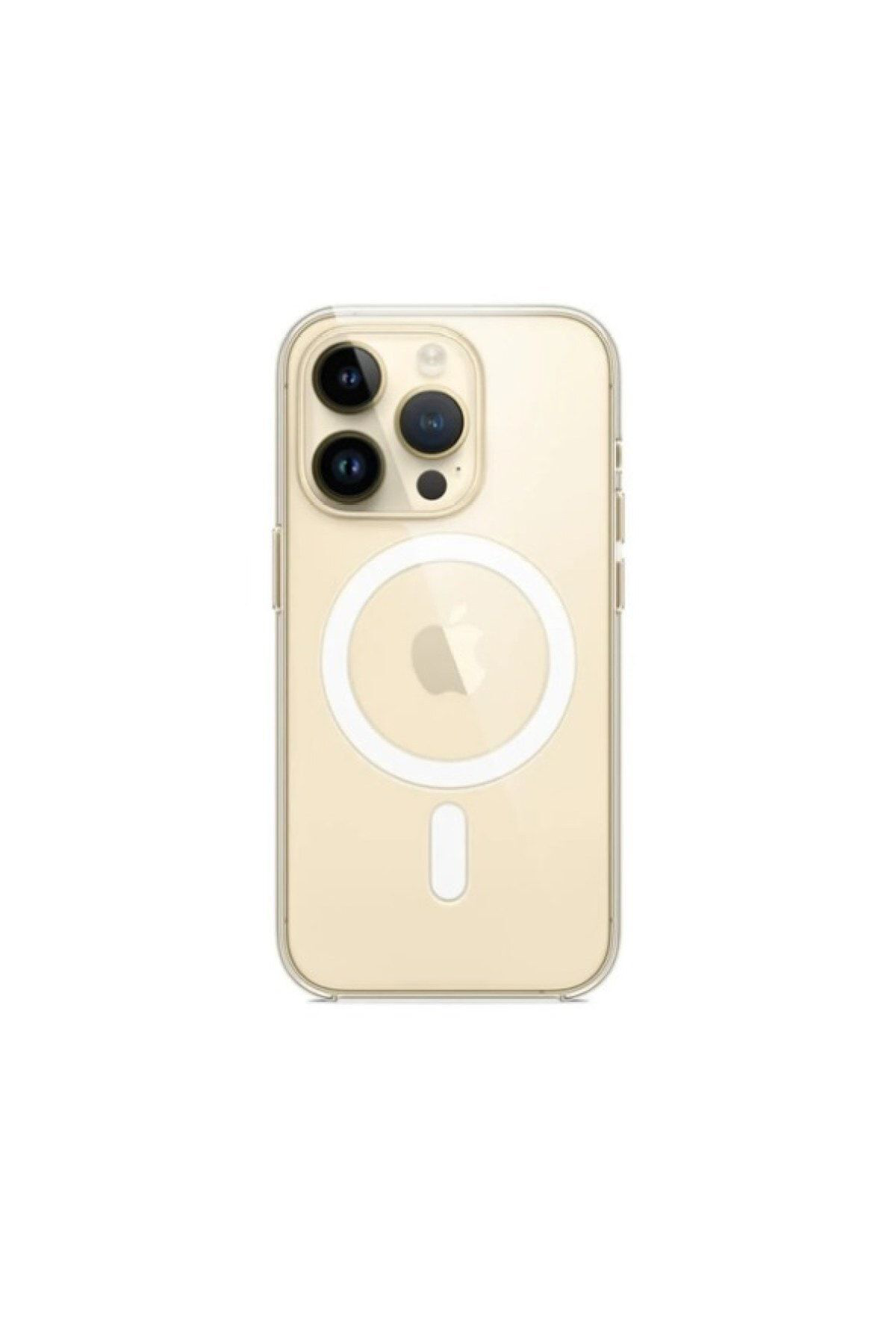 Iphone 14 Pro Için Uyumlu Magsafe Özellikli Şeffaf Kılıf