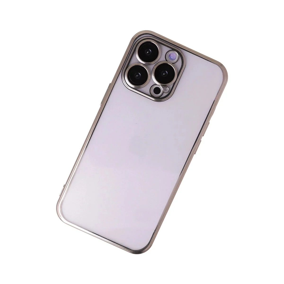 iPhone 14 Pro ile Uyumlu Razer Lensli Silikon Kılıf - Gold