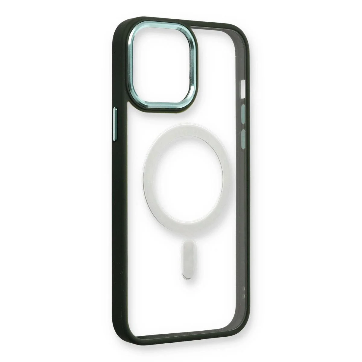 iPhone 14 Pro ile Uyumlu Magneticsafe Silikon Kılıf - Köknar Yeşili iPhone 14 Pro ile Uyumlu Magneticsafe Silikon Kılıf - Köknar Yeşili