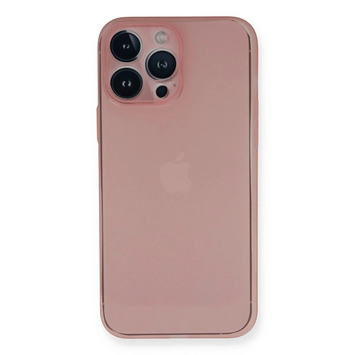 iPhone 14 Pro ile Uyumlu PP Ultra İnce Kılıf - Pembe