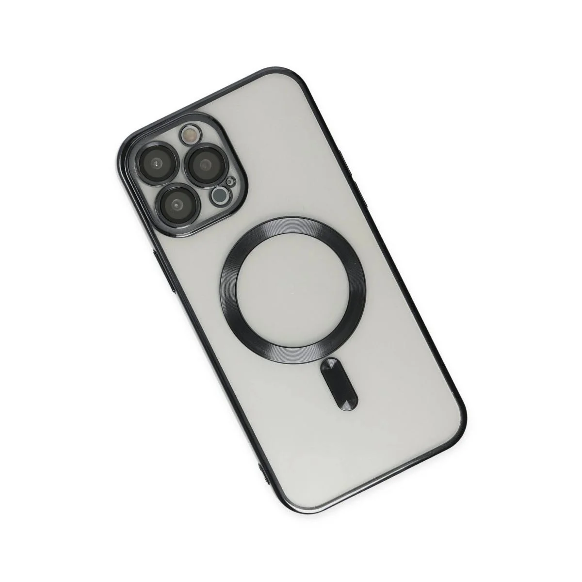 iPhone 14 Pro ile Uyumlu Kılıf Kross Magneticsafe Kapak - Siyah | Şeffaf, İnce ve Darbe Dayanımlı iPhone 14 Pro ile Uyumlu Kılıf Kross Magneticsafe Kapak - Siyah | Şeffaf, İnce ve Darbe Dayanımlı