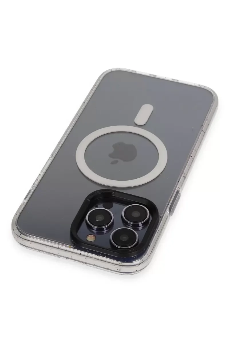 iPhone 14 Pro ile Uyumlu Tigra Magsafe Kapak Kılıf - Beyaz
