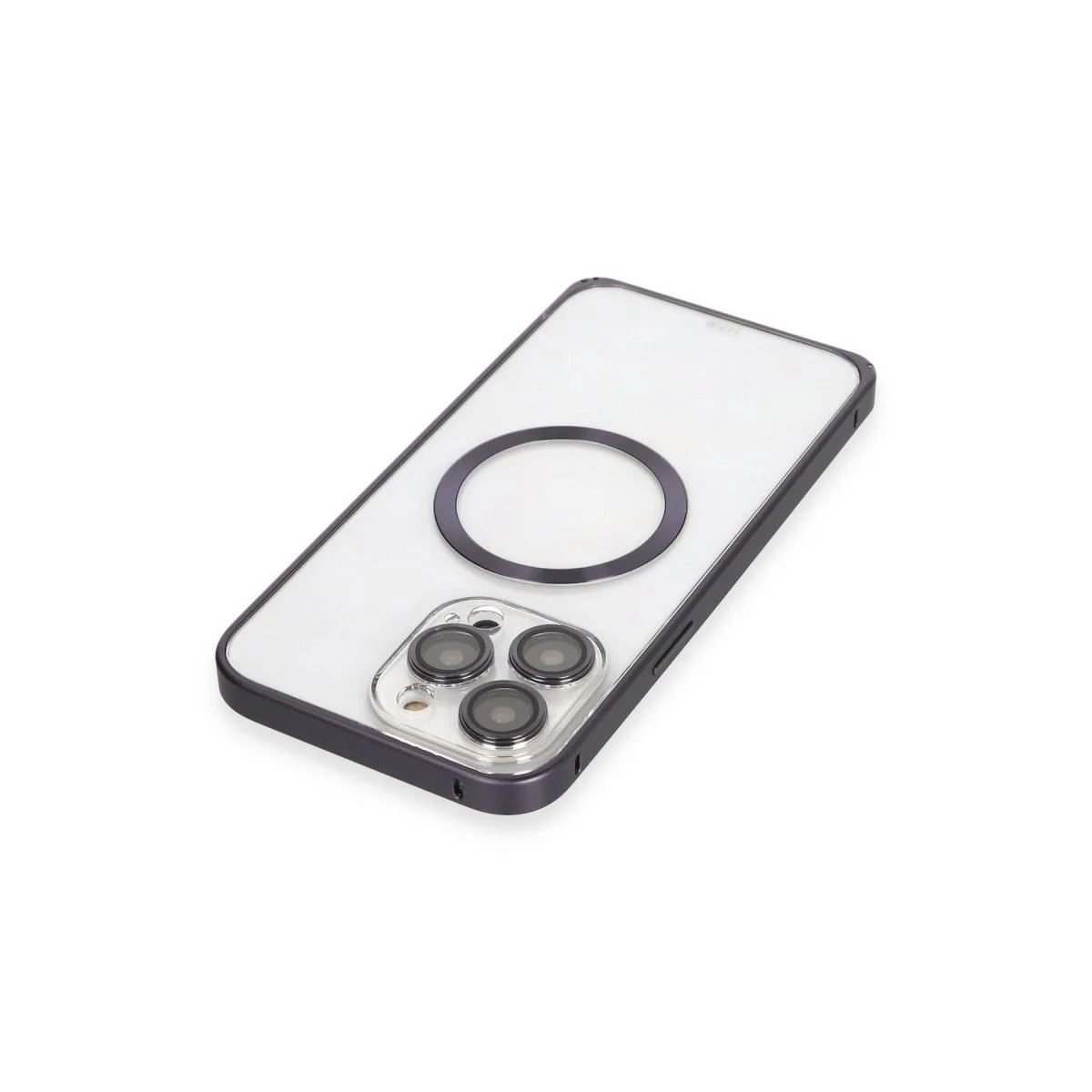 iPhone 14 Pro ile Uyumlu Metal Bumper Kılıf – Magsafe Destekli Derin Mor Fiyatı, Yorumları ve Özellikleri