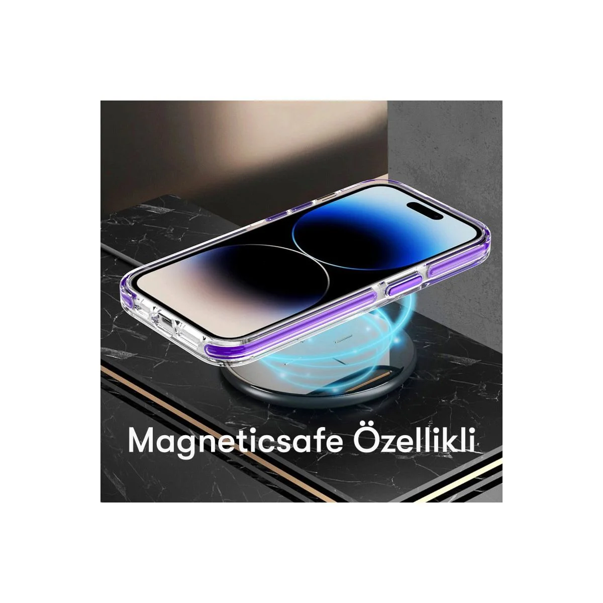iPhone 14 Pro ile Uyumlu Bella MagSafe Kılıf - Derin Mor Fiyatı, Yorumları ve Özellikleri