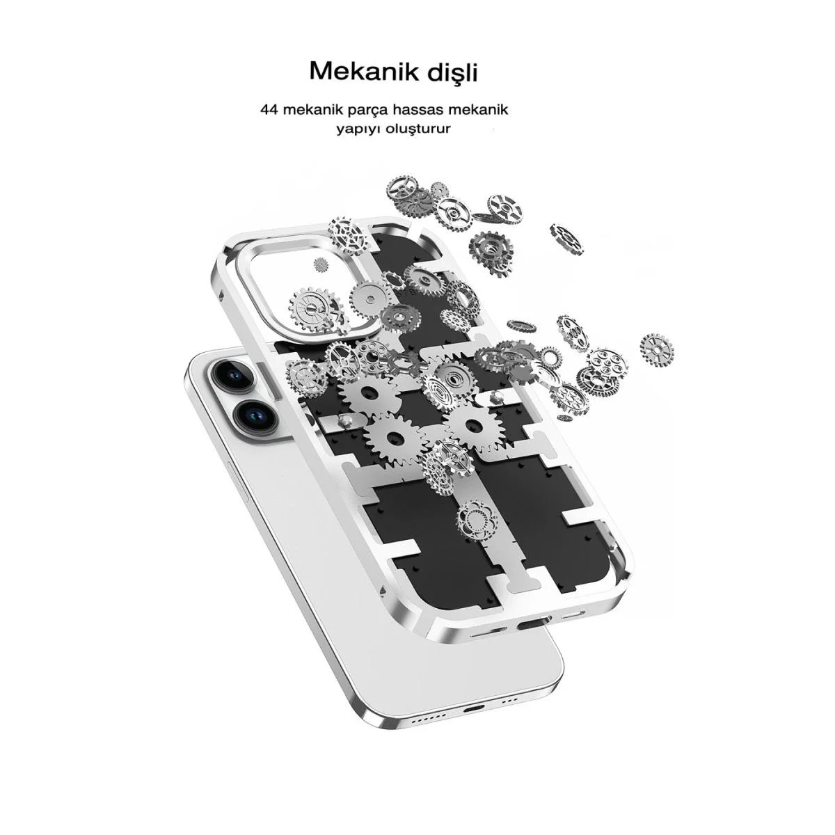 iPhone 14 Pro ile Uyumlu Mekanik Bumper Kılıf - Mavi Fiyatı, Yorumları ve Özellikleri