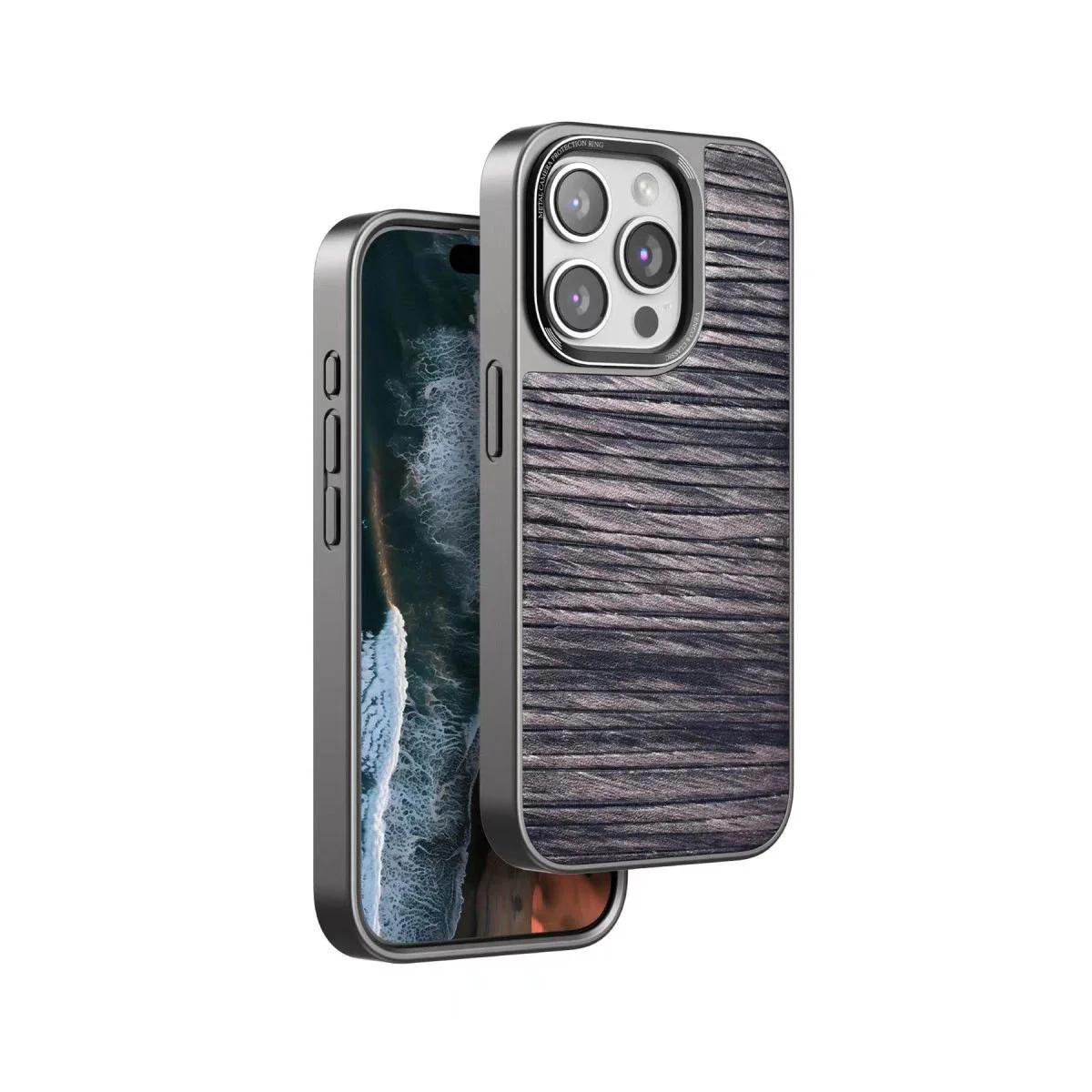 iPhone 14 Pro ile Uyumlu Wave Kapak - Kahverengi Suni Deri Kılıf Fiyatı, Yorumları ve Özellikleri