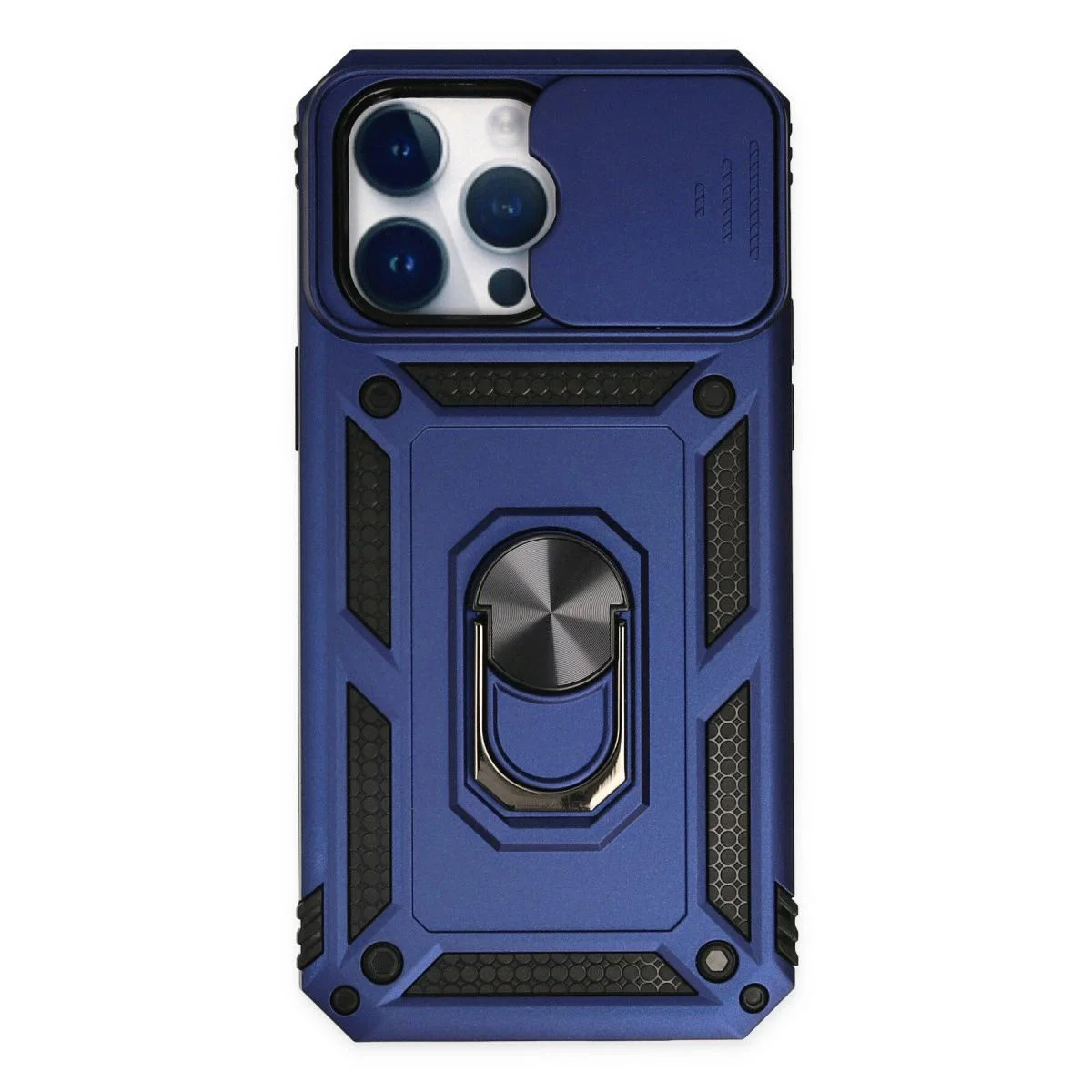 iPhone 14 Pro ile Uyumlu Lens Yüzüklü Silikon Kılıf - Lacivert Fiyatı, Yorumları ve Özellikleri
