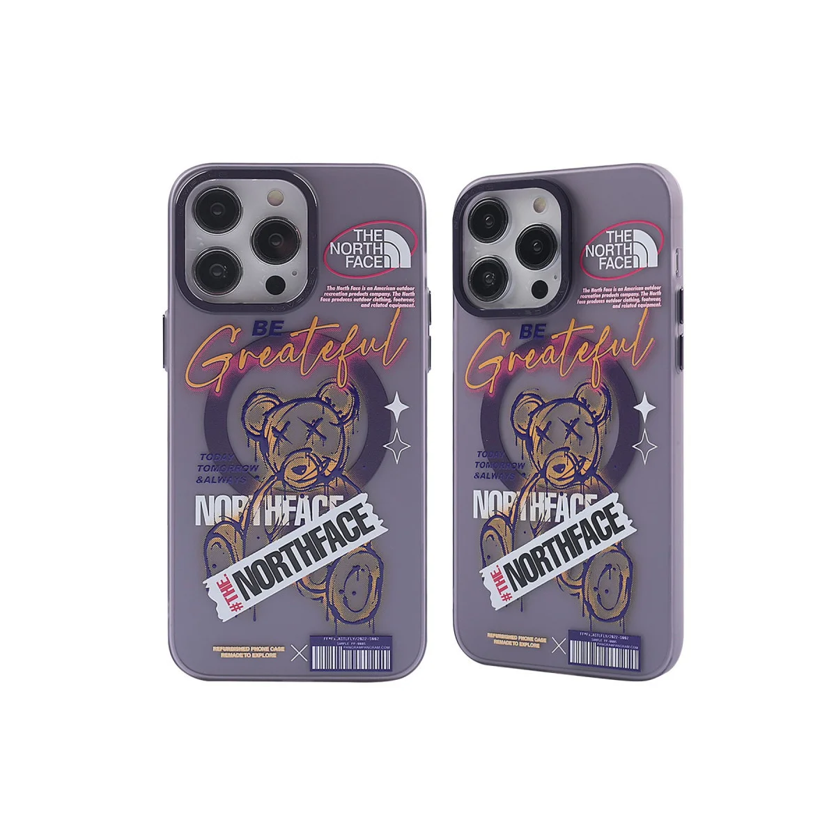 iPhone 14 Pro Kılıf Apollo Magneticsafe Desenli Kapak - Apollo Mor