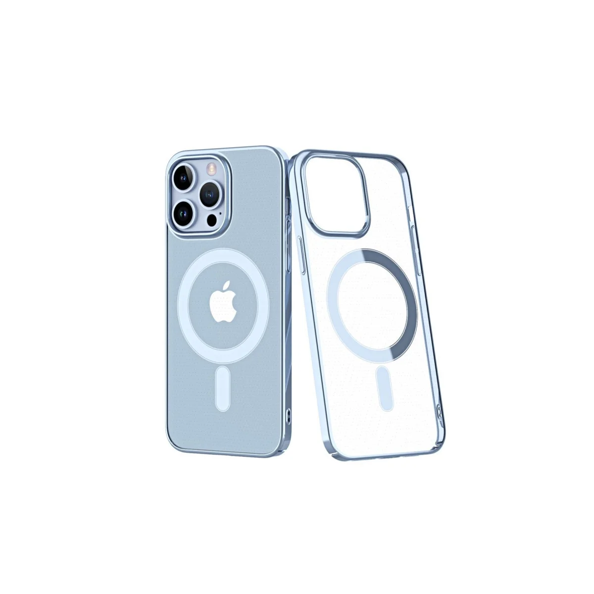 iPhone 14 Pro Kılıf - Magneticsafe Sert Kapak (Sierra Blue) - Kablosuz Şarj Desteği