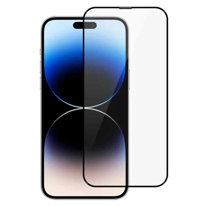 iPhone 14 Pro Kırılmaz Cam Ekran Koruyucu 9H Full HD