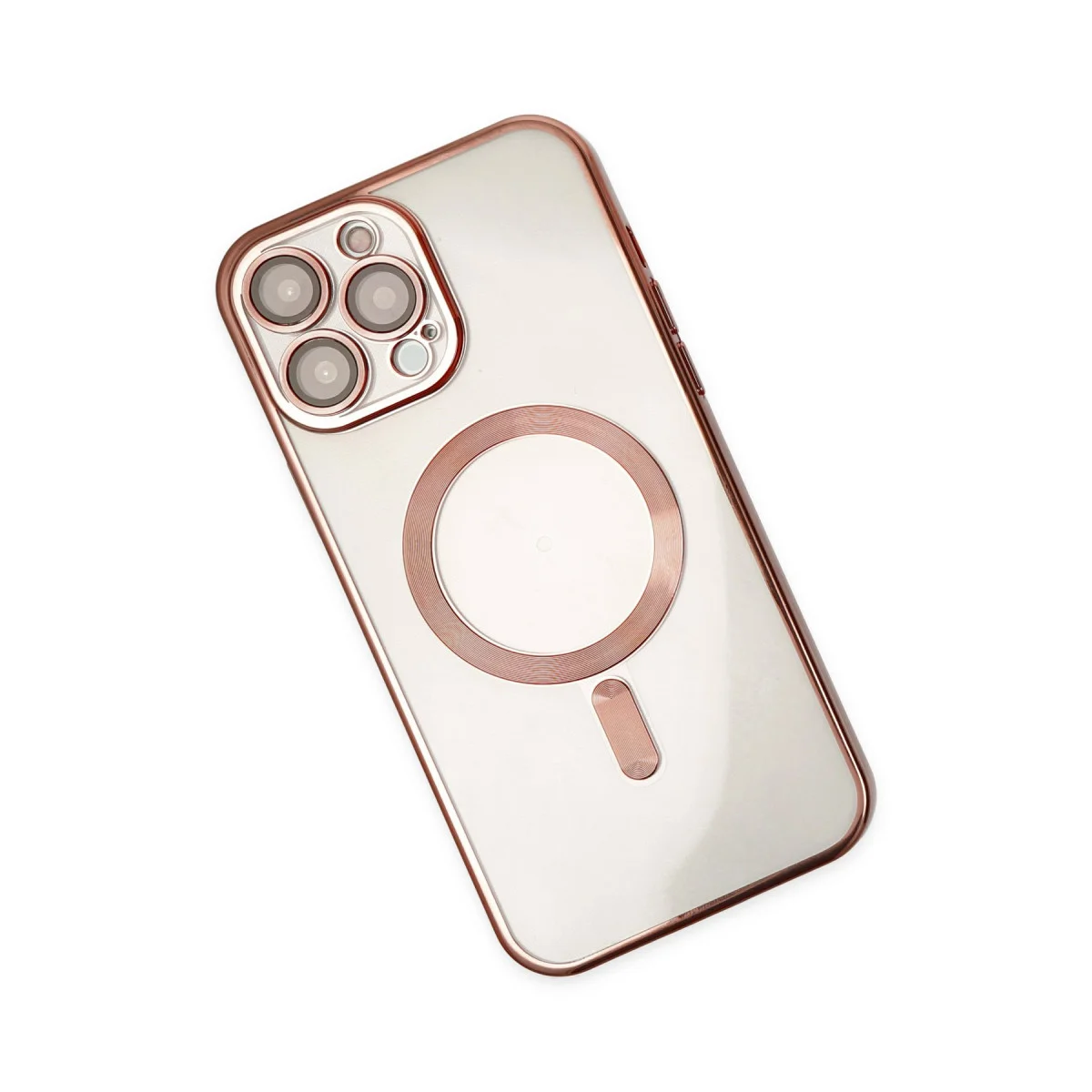 iPhone 14 Pro Kross Magneticsafe Kapak - Rose Çizilmeye Dayanıklı, MagSafe Uyumlu ve Ultra Şeffaf