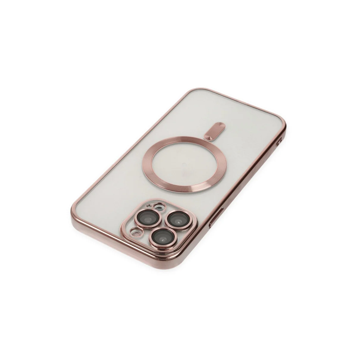 iPhone 14 Pro Kross Magneticsafe Kapak - Rose Çizilmeye Dayanıklı, MagSafe Uyumlu ve Ultra Şeffaf
