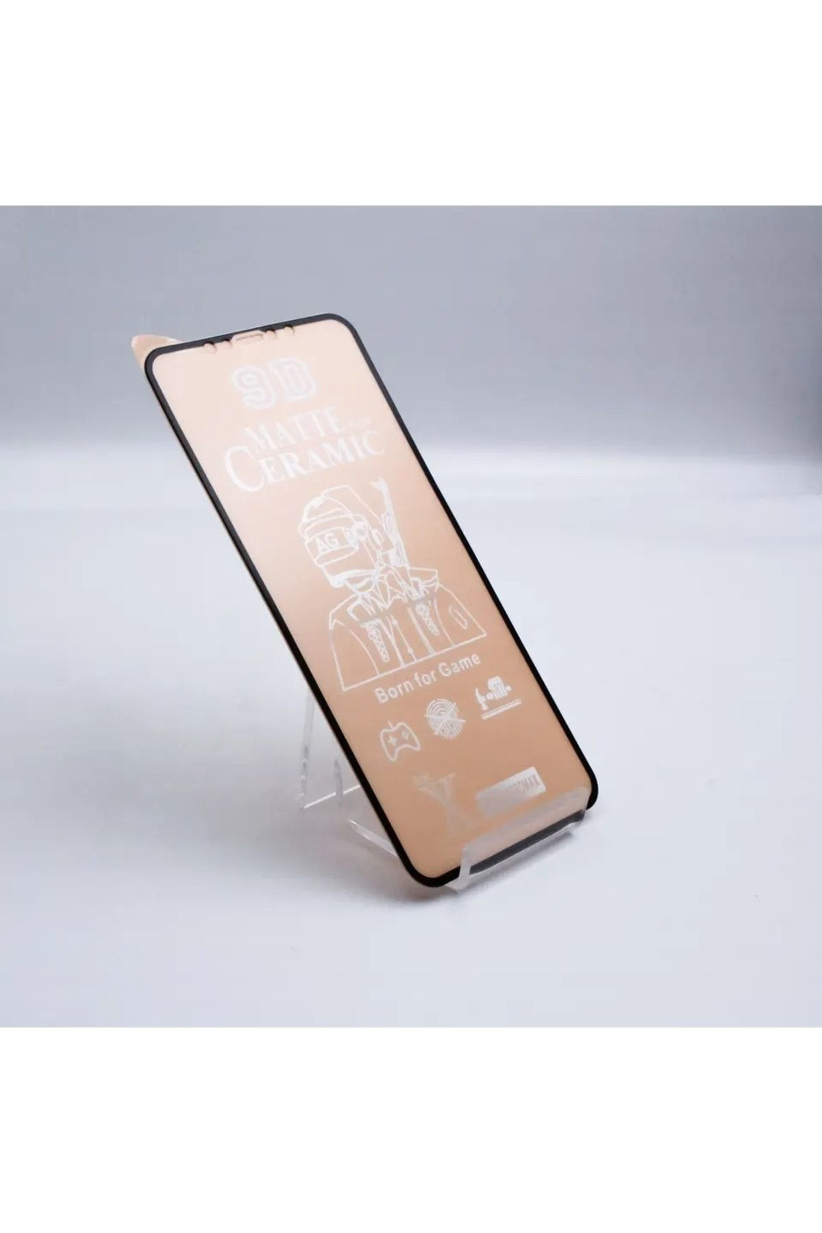 Iphone 14 Pro Max Mat Seramik Cam Nano Esnek Kırılmaz Full Tam Ka