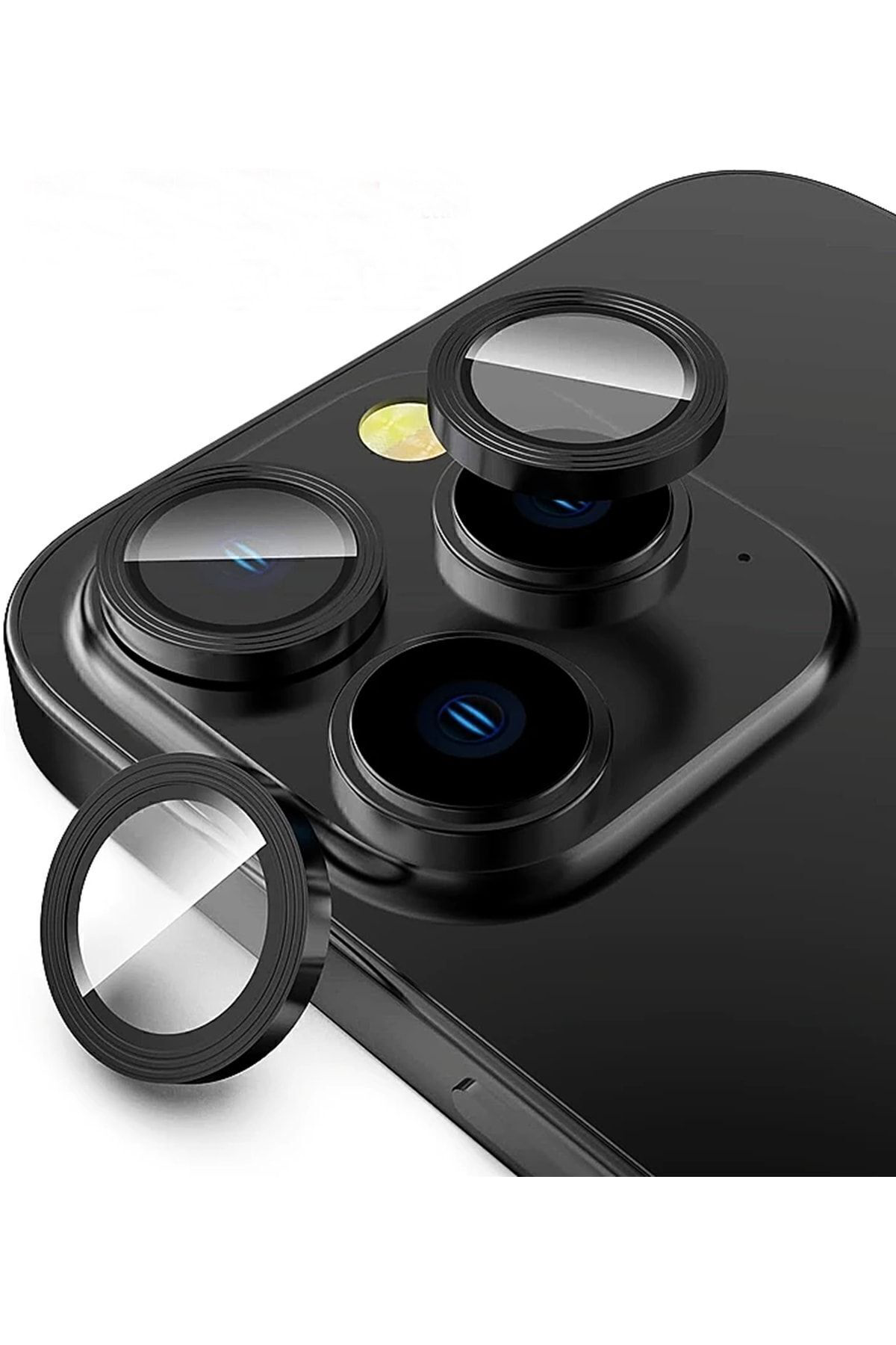 Iphone 14 Pro Max Kamera Lens Temperli Cam Koruyucu Kırılmayı Önl