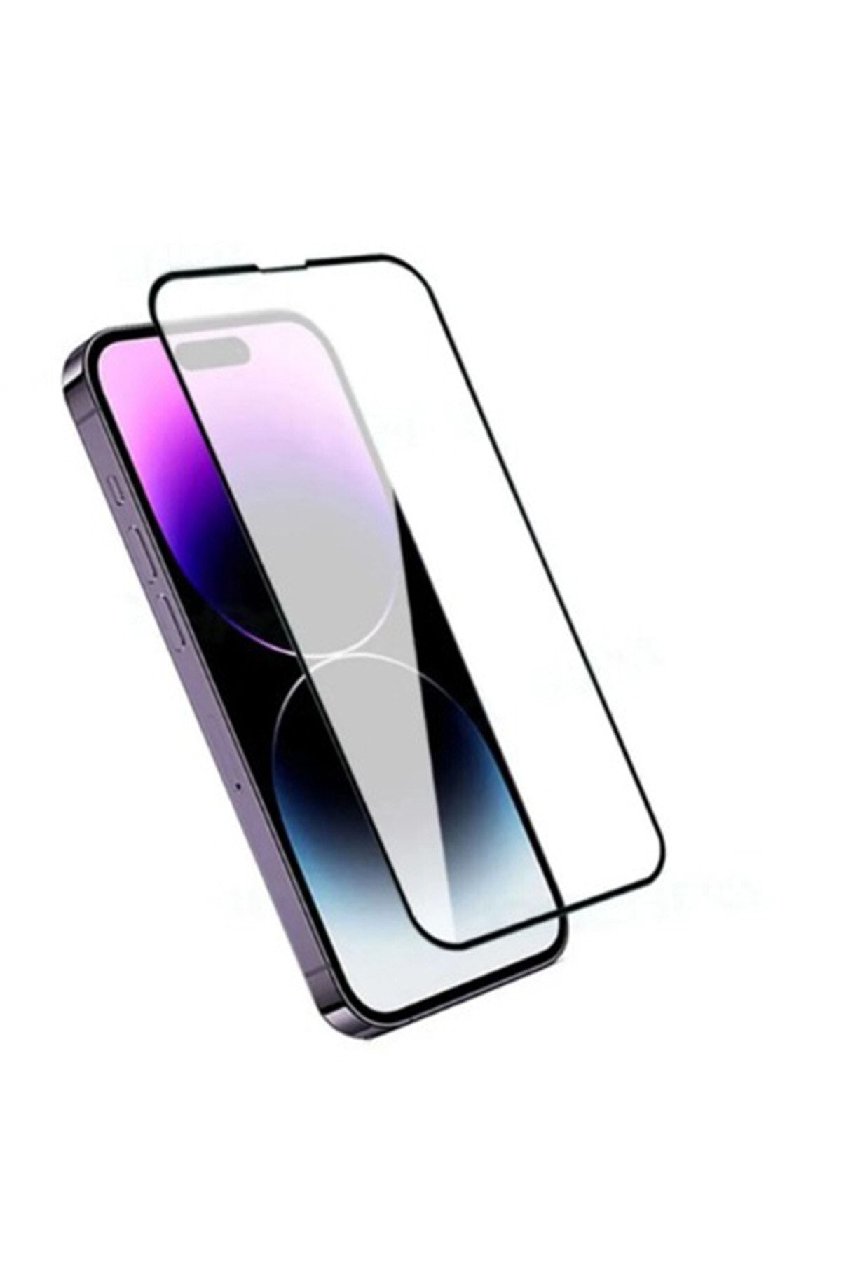 Iphone 14 Pro Max Ekran Koruyucu Seramik Nano Esnek Tam Full Kapl