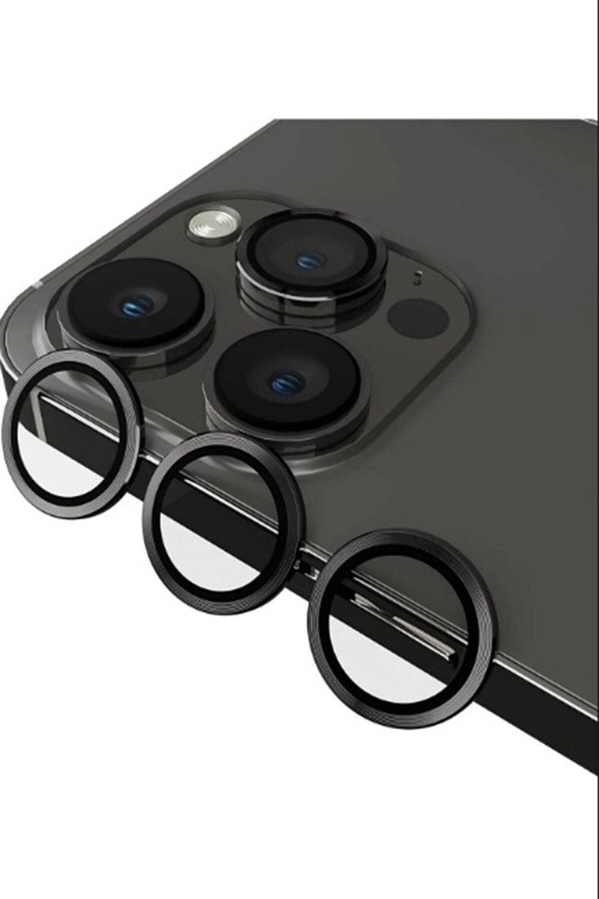 Iphone 14 Pro Max Uyumlu Kamera Koruyucu Lens Kamera Lens Kılıf S
