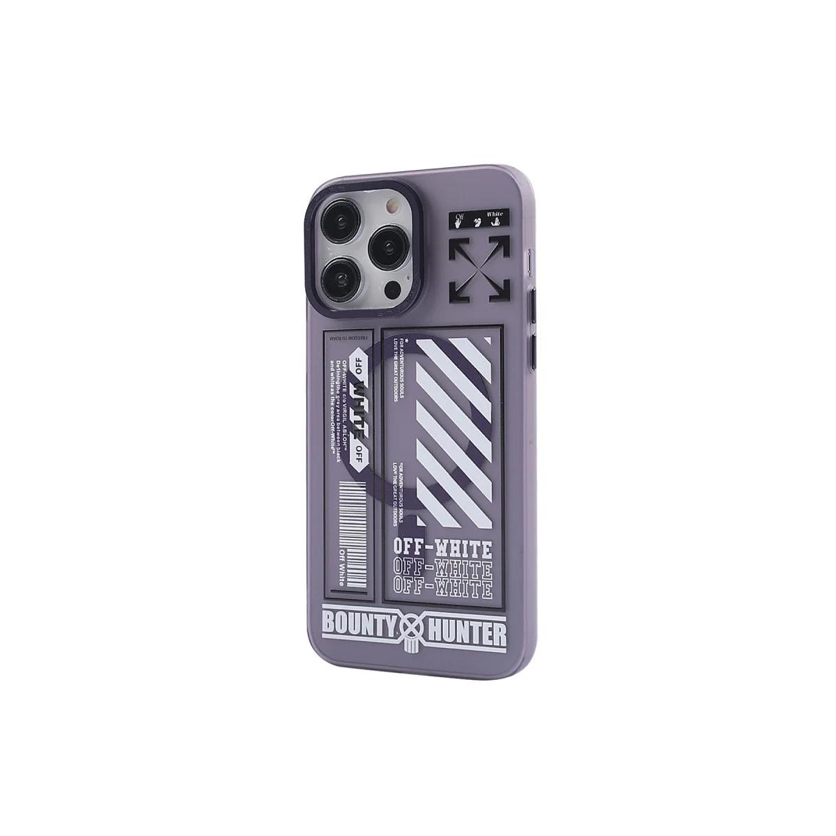 iPhone 14 Pro Magneticsafe Desenli Kılıf - Apollo Mor
