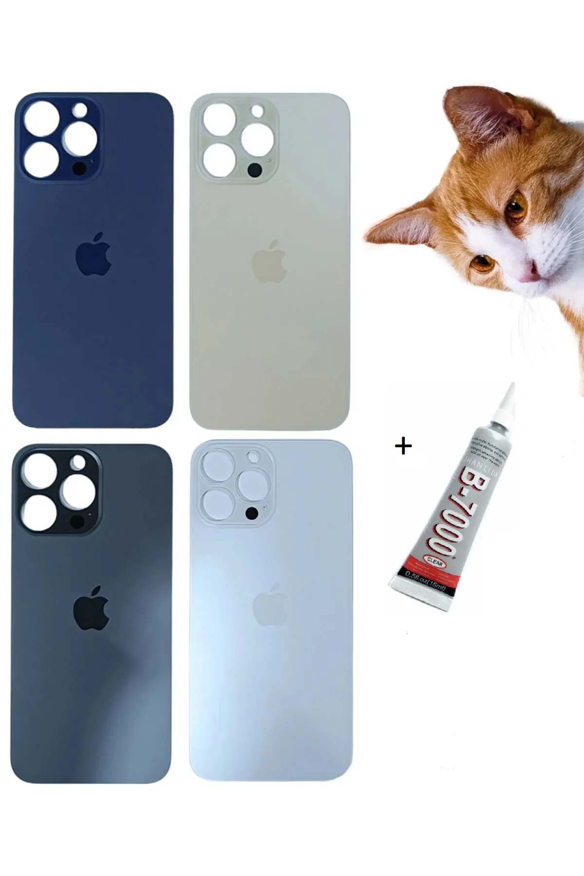 iPhone 14 PRO MAX Arka Batarya Pil Kapağı GÜMÜŞ ( iPhone 14 PRO MAX Arka Batarya Pil Kapağı GÜMÜŞ (