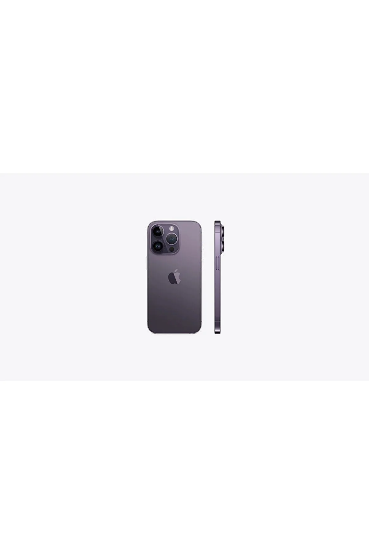 Iphone 14 Pro Max Batarya Pil Kapağı - Derin Mor