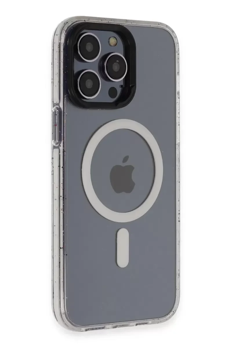 iPhone 14 Pro Max ile Uyumlu Magsafe Şeffaf Kılıf - Tigra Kapak
