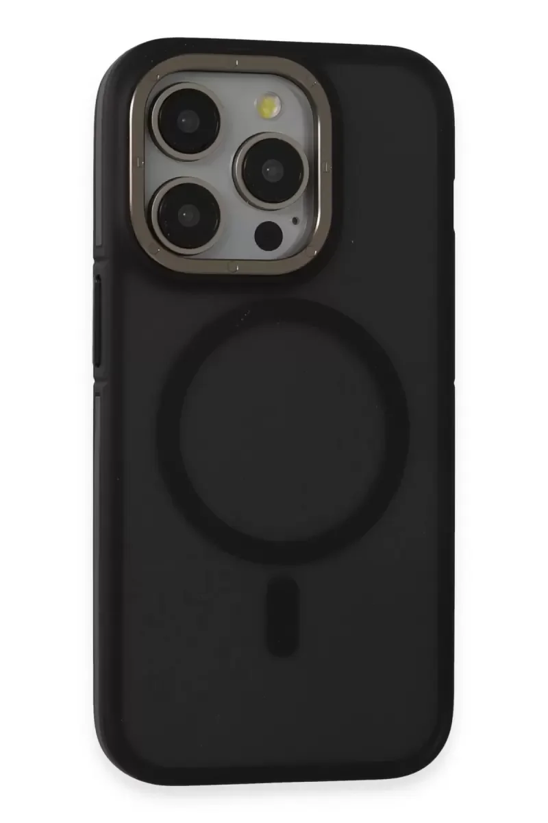 iPhone 14 Pro Max ile Uyumlu Rocky Magsafe Kılıf - Siyah | Şık ve Dayanıklı Koruma