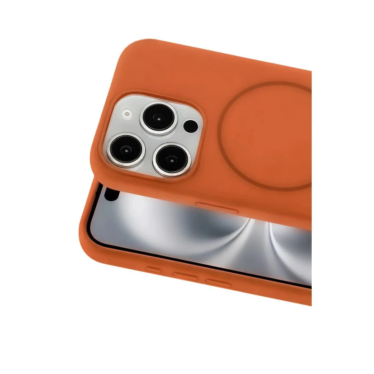 iPhone 14 Pro Max ile Uyumlu Jully MagSafe Kılıf - Turuncu Fiyatı, Yorumları ve Özellikleri