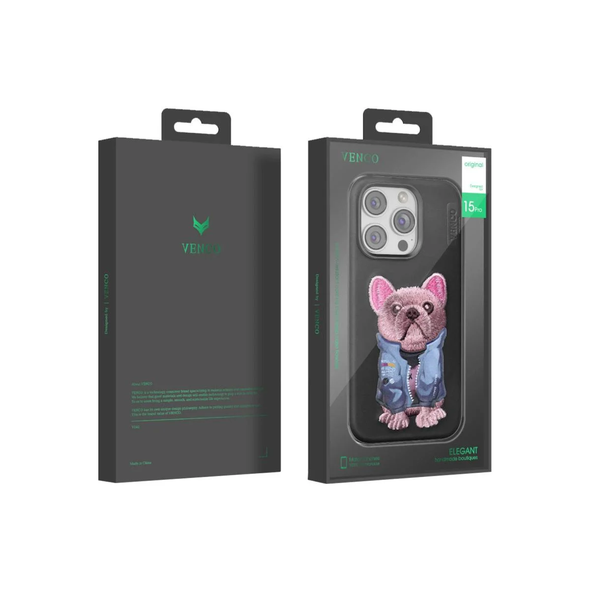 iPhone 14 Pro Max ile Uyumlu Cute Köpek Desenli Kapak - Siyah, Darbe Korumalı TPU Silikon Telefon Kılıfı Fiyatı, Yorumları ve Özellikleri