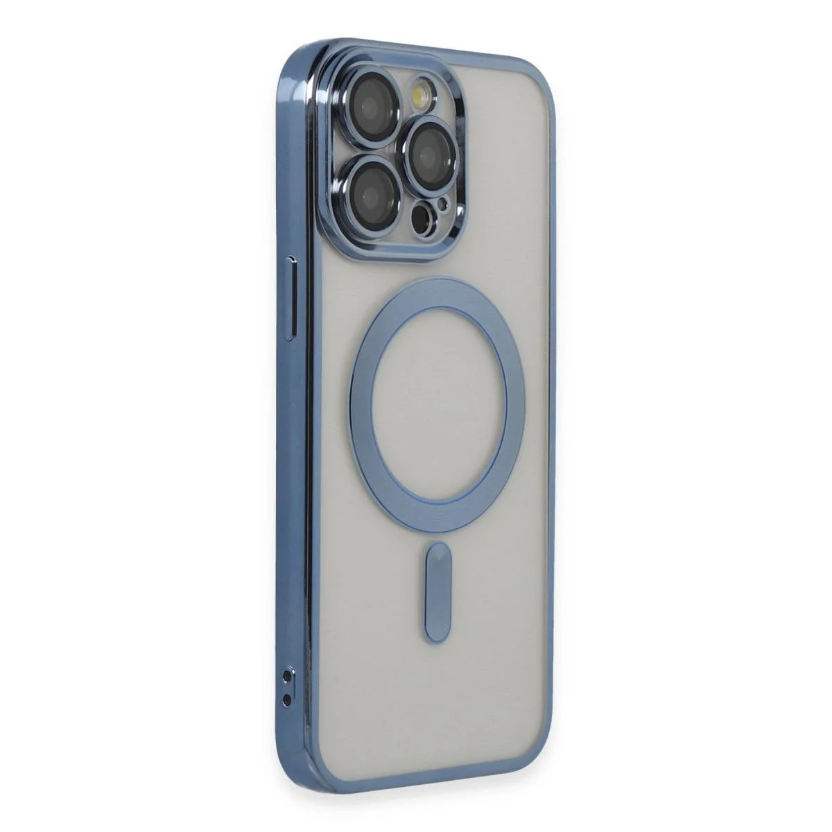 iPhone 14 Pro Max ile Uyumlu Şeffaf Kılıf - Sierra Blue MagSafe Destekli Koruma Fiyatı, Yorumları ve Özellikleri