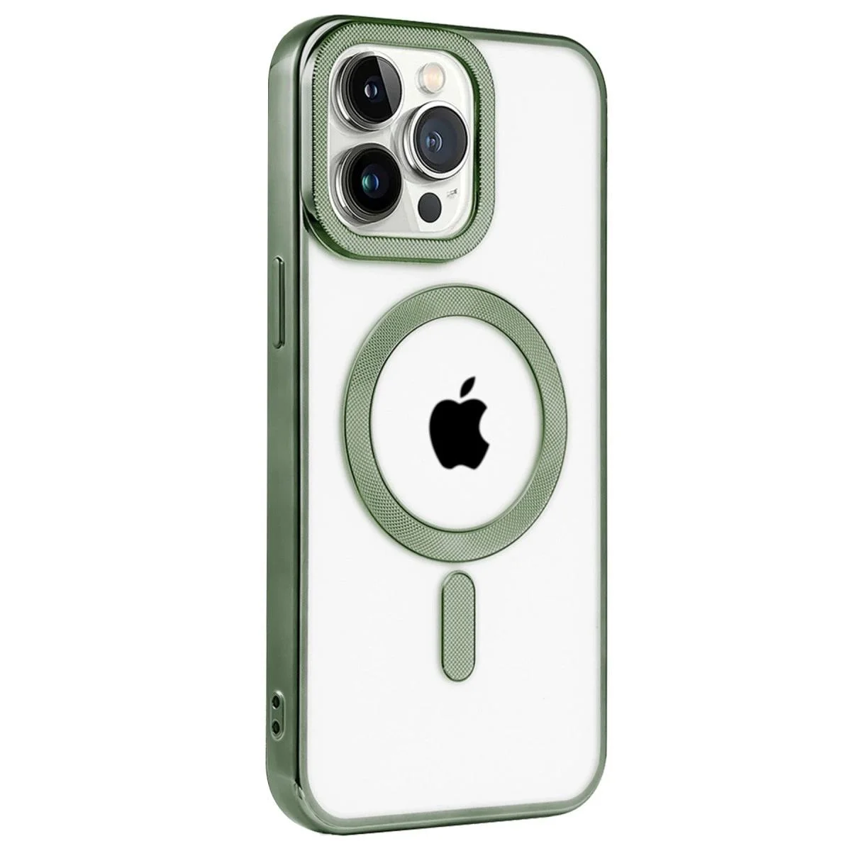 iPhone 14 Pro Max ile Uyumlu Kronos MagSafe Kılıf - Koyu Yeşil Darbe Koruma Fiyatı, Yorumları ve Özellikleri