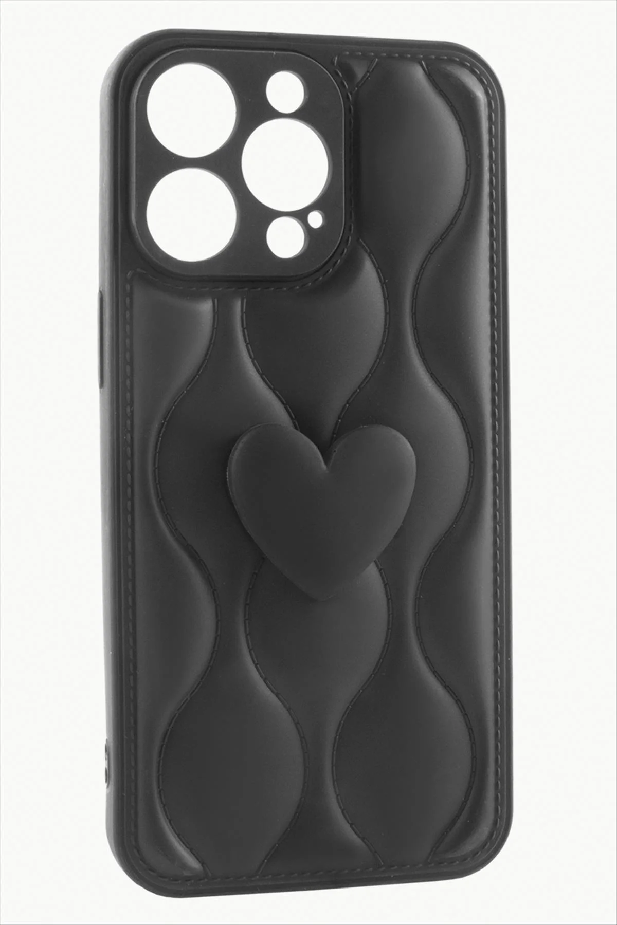 iPhone 14 Pro Max Kalpli Lüx Silikon Kılıf iPhone 14 Pro Max Kalpli Lüx Silikon Kılıf