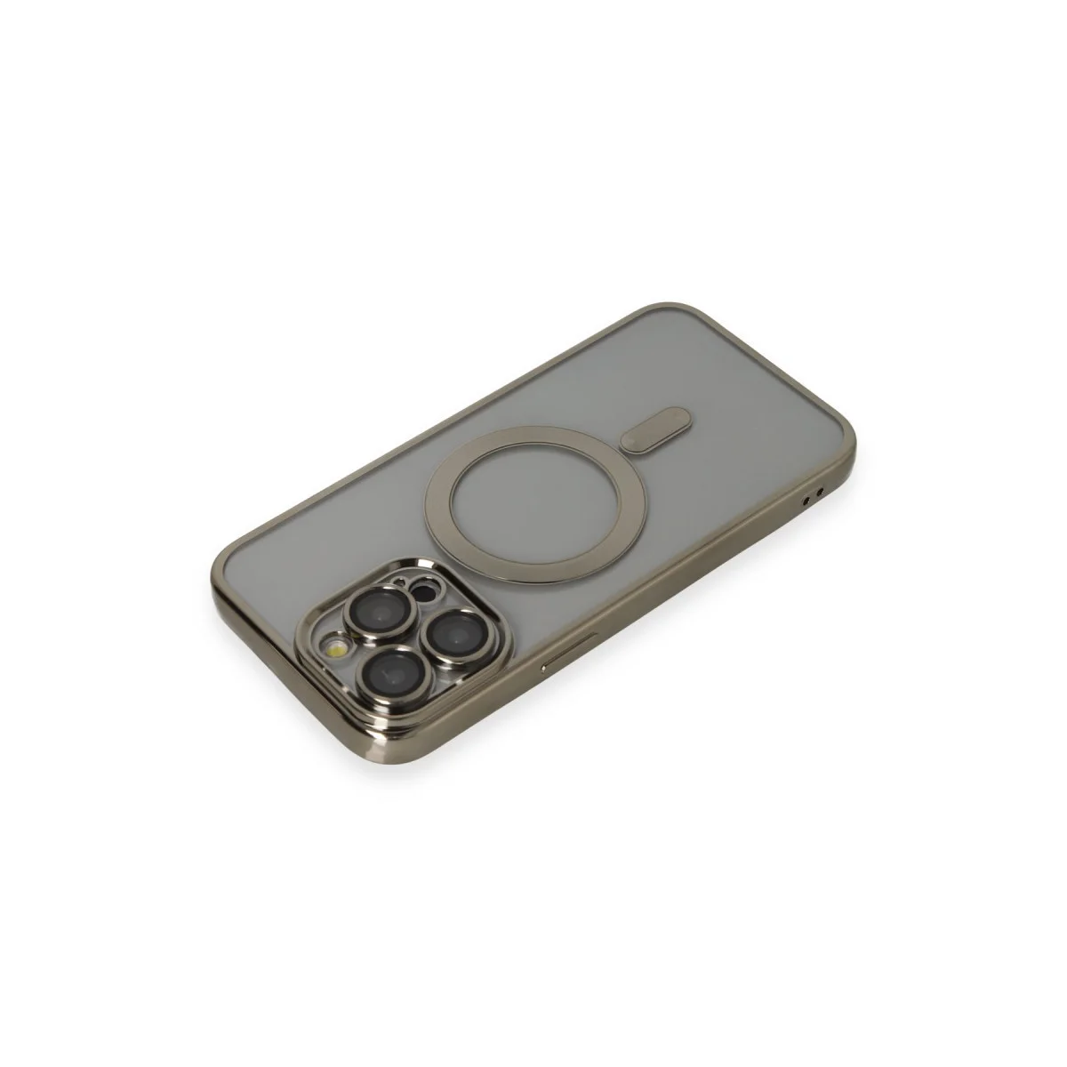 iPhone 14 Pro Max Kılıf - Kross Magneticsafe Titan Gri Kapak