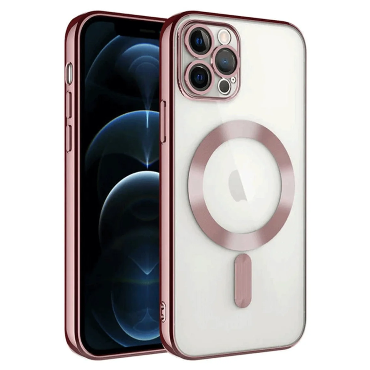 iPhone 14 Pro Max Kross Rose Şeffaf Kılıf - MagSafe Uyumlu Fiyatı, Yorumları ve Özellikleri