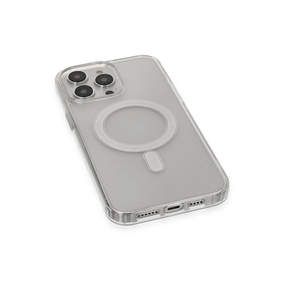 iPhone 14 Pro Max Matte Şeffaf Magneticsafe Kılıf - Görünmez Koruma ve Estetik Dengesi