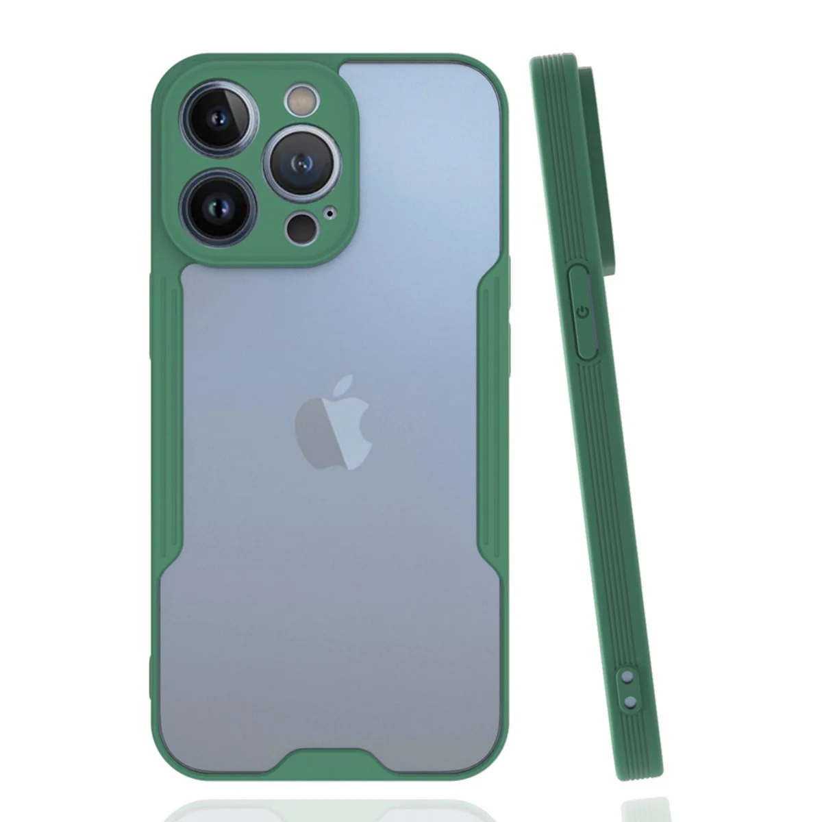 iPhone 14 Pro Max Platin Silikon Kılıf Yeşil - İnce Tasarım & Yüksek Koruma