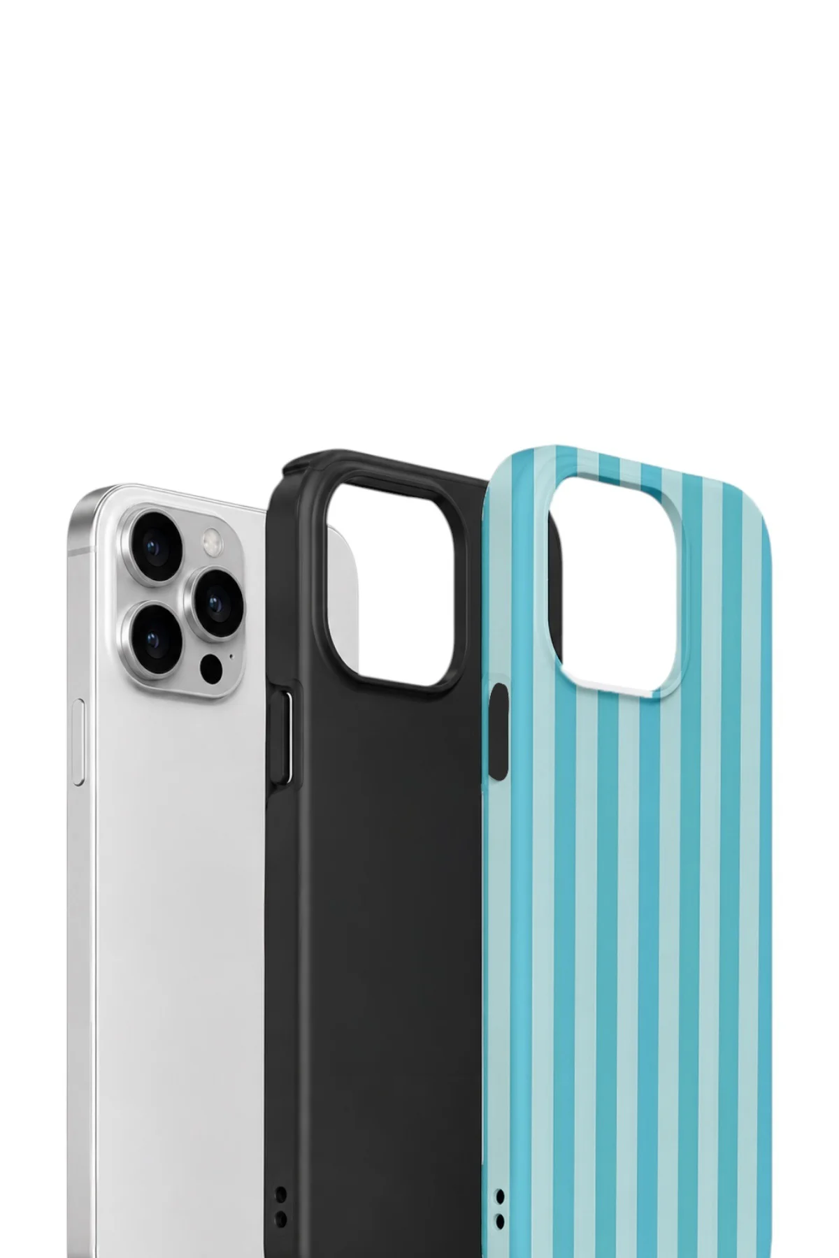 iPhone 14 Pro Max Vorian Çift Katmanlı Kılıf Turquoise Riviera