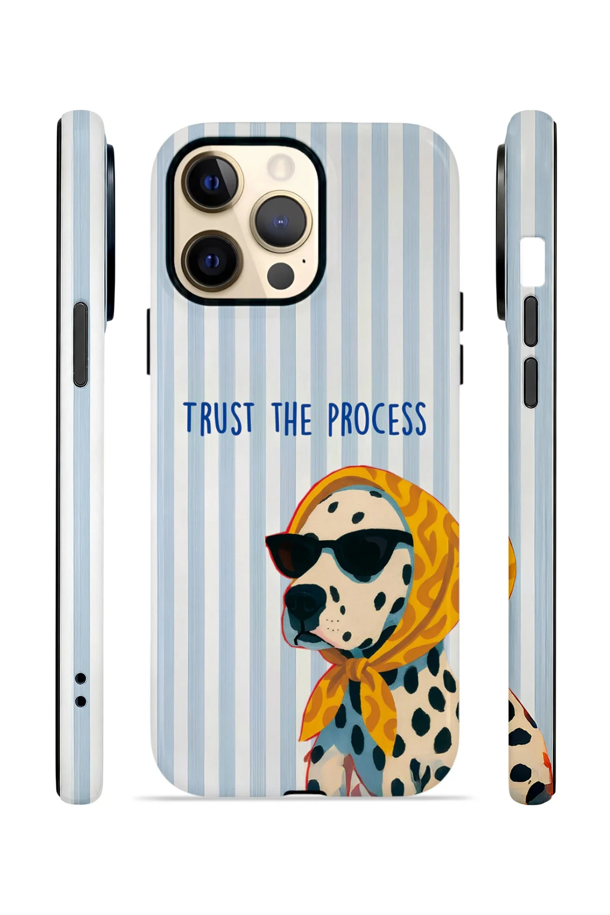iPhone 14 Pro Max Vorian Yough Kılıf Trust The Process Dalmatian