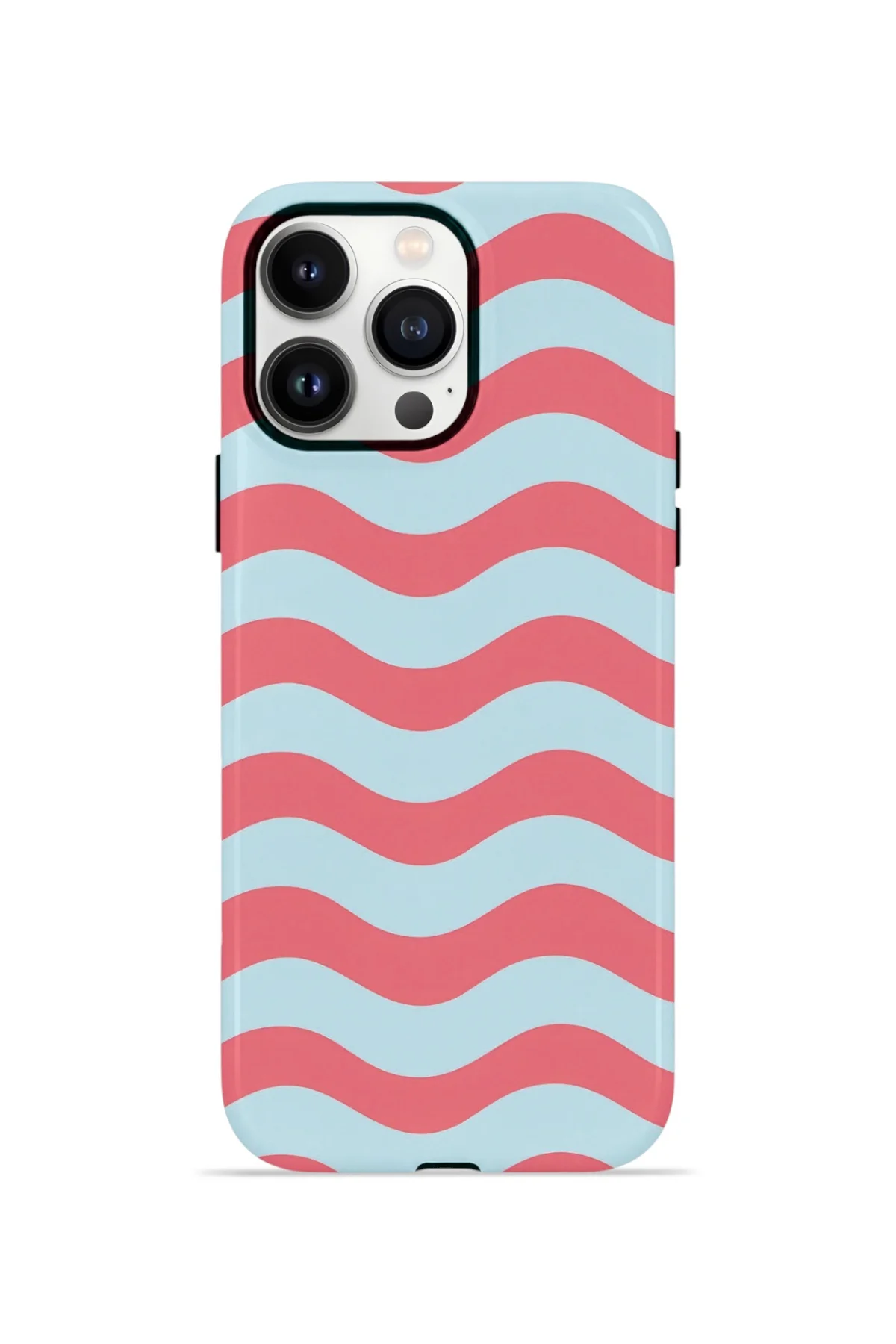 iPhone 14 Pro Max Vorian Çift Katmanlı Kılıf Retro Wave Candy