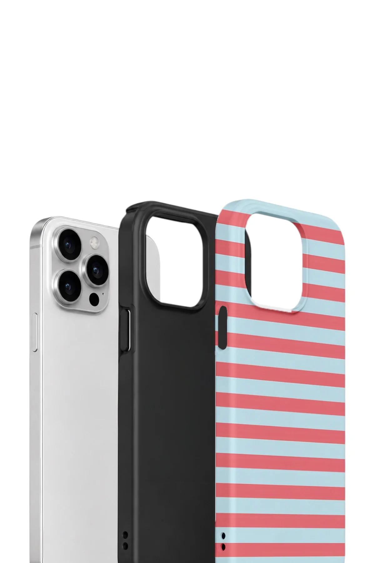 iPhone 14 Pro Max Vorian Yough Kılıf Candy Horizon Stripe