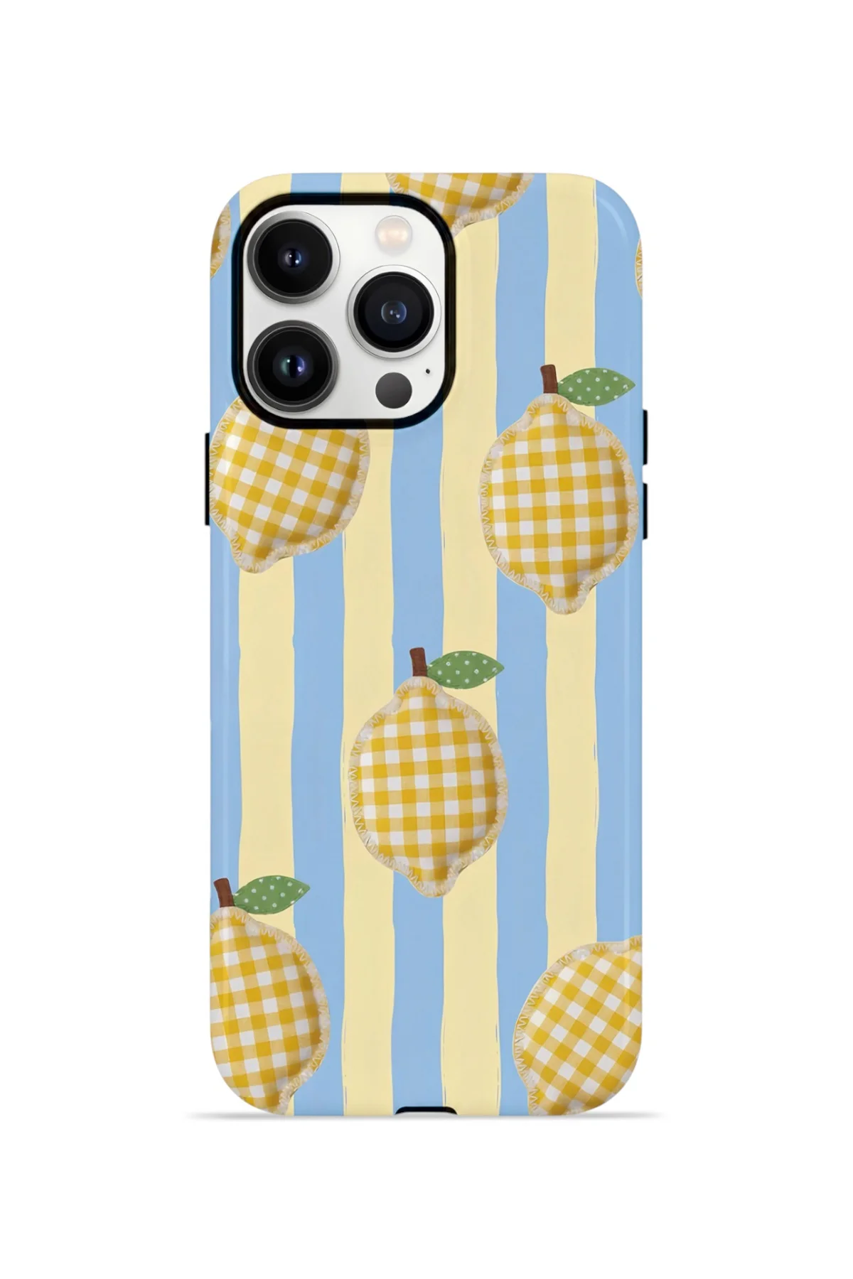 iPhone 14 Pro Max Vorian Çift Katmanlı Kılıf Gingham Lemon Grove Fiyatı, Yorumları ve Özellikleri
