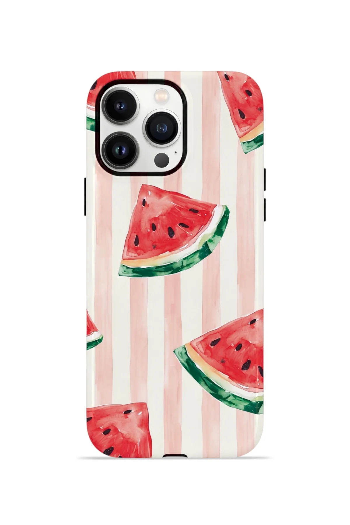 iPhone 14 Pro Max Vorian Çift Katmanlı Kılıf Watermelon Blush Stripe Fiyatı, Yorumları ve Özellikleri