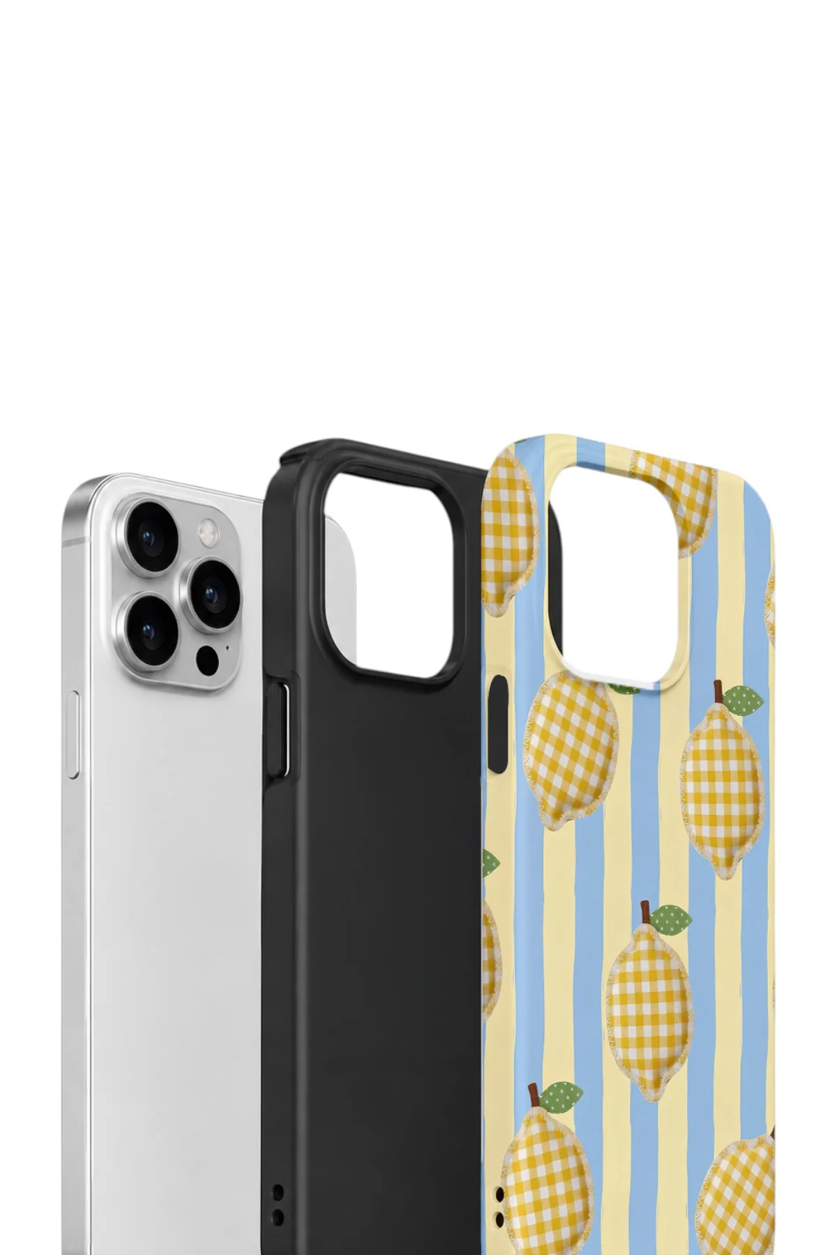 iPhone 14 Pro Max Vorian Çift Katmanlı Kılıf Gingham Lemon Grove Fiyatı, Yorumları ve Özellikleri