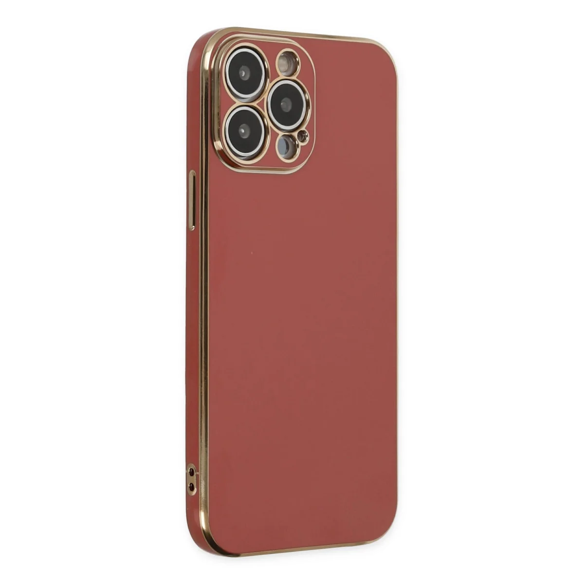 iPhone 14 Pro Max Volet Silikon Kılıf - Kırmızı ve Premium Tasarım