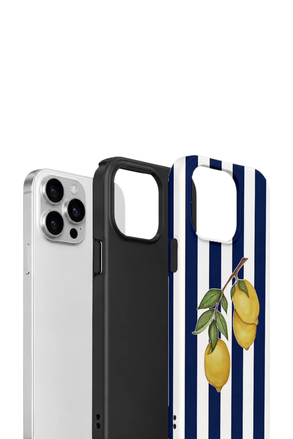 iPhone 14 Pro Max Vorian Çift Katmanlı Kılıf Amalfi Lemon Branch