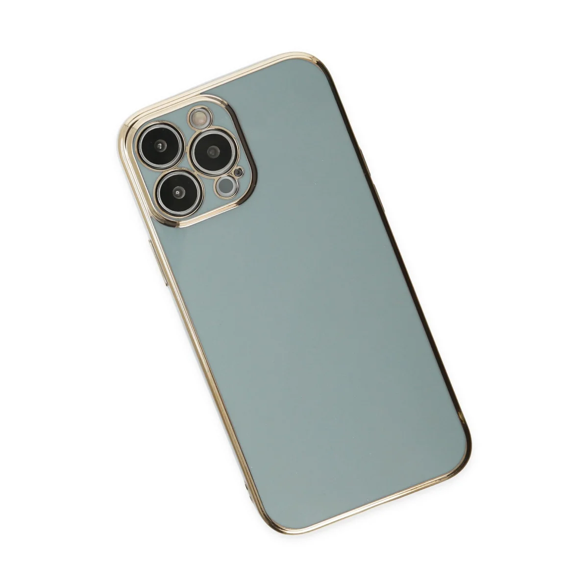 iPhone 14 Pro Max Volet Silikon Kılıf - Açık Yeşil