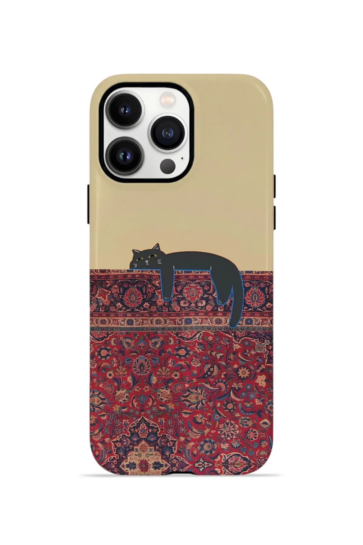 iPhone 14 Pro Max Vorian Yough Kılıf Persian Cat Lounge