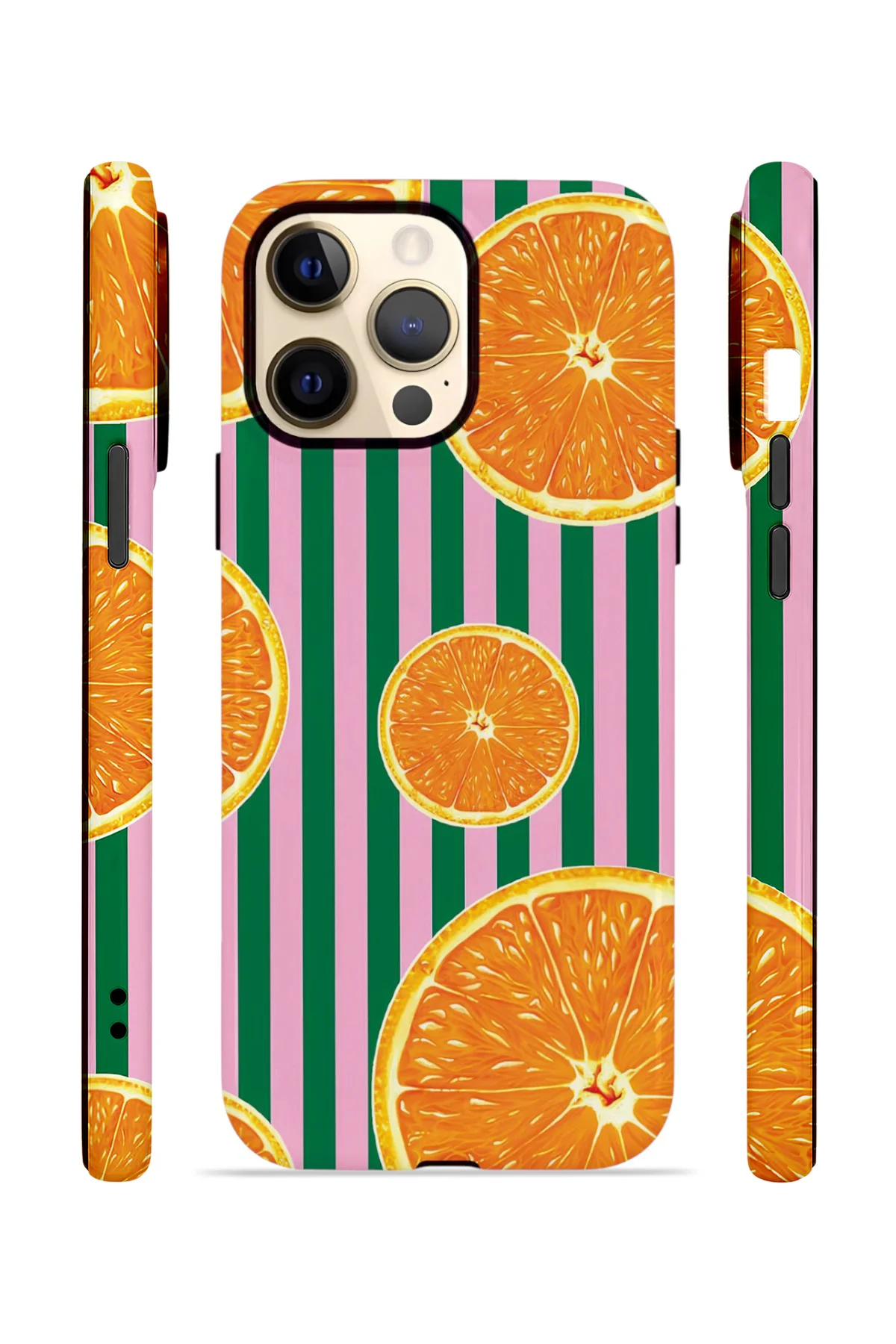 iPhone 14 Pro Max Vorian Çift Katmanlı Kılıf Orange Grove Cabana